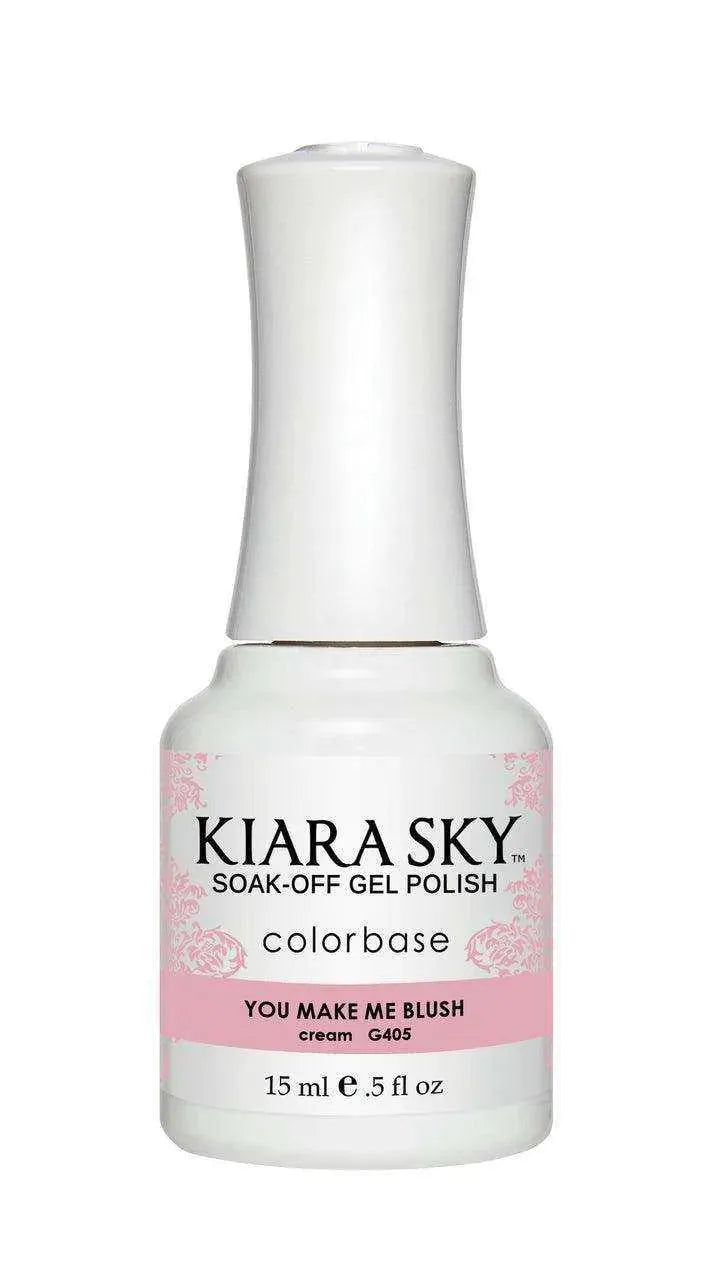 Kiara Sky Duo - Gel & Lacquer Combo - 405 YOU MAKE ME BLUSH Duo - Gel & Lacquer Combo