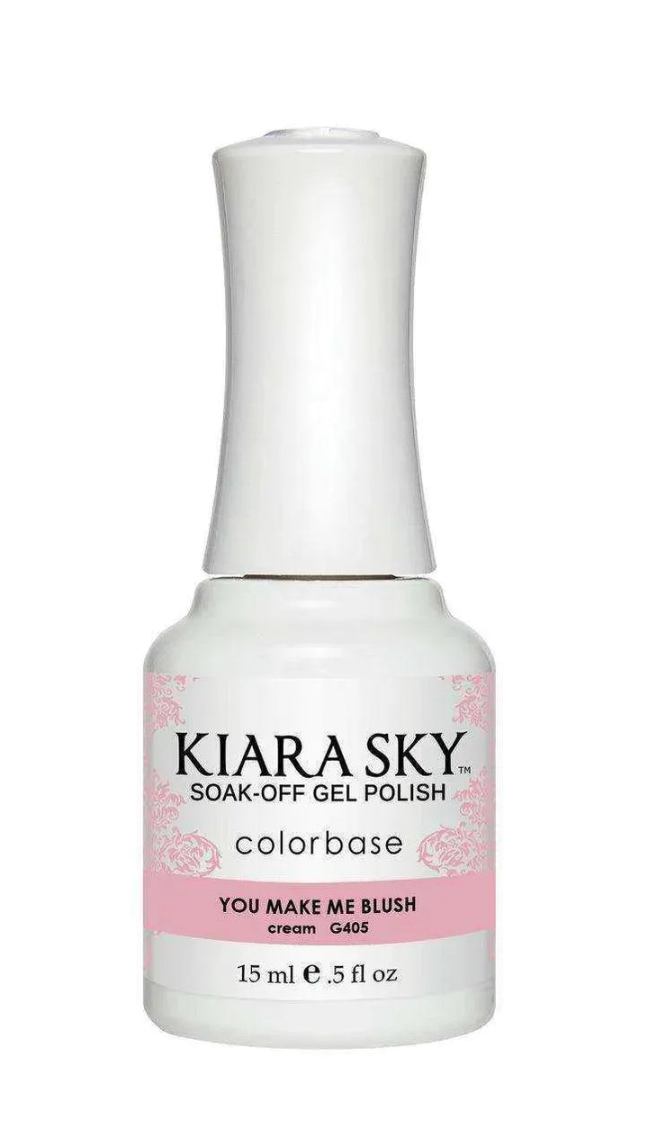 Kiara Sky Duo - Gel & Lacquer Combo - 405 YOU MAKE ME BLUSH Duo - Gel & Lacquer Combo