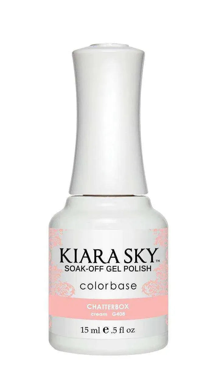 Kiara Sky Duo - Gel & Lacquer Combo - 408 CHATTERBOX Duo - Gel & Lacquer Combo