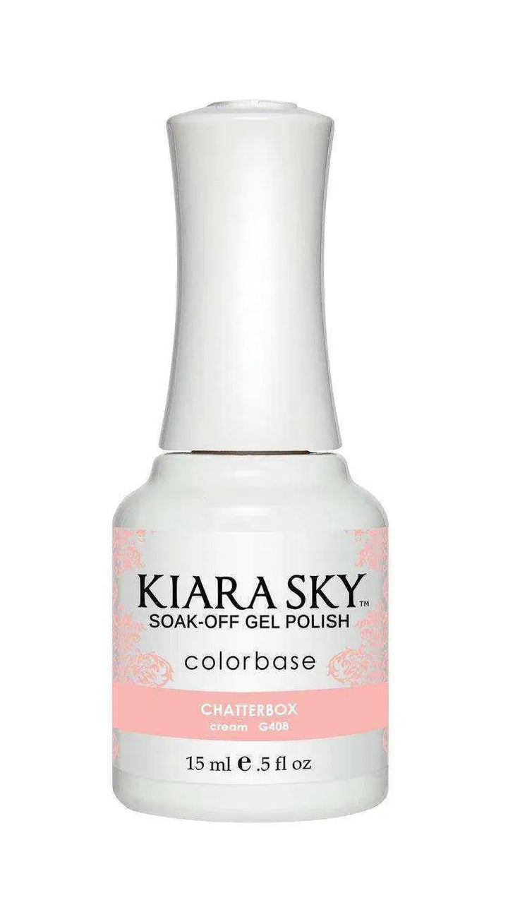 Kiara Sky Duo - Gel & Lacquer Combo - 408 CHATTERBOX Duo - Gel & Lacquer Combo