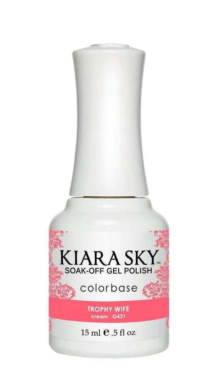 Kiara Sky Duo - Gel & Lacquer Combo - 421 TROPHY WIFE Duo - Gel & Lacquer Combo