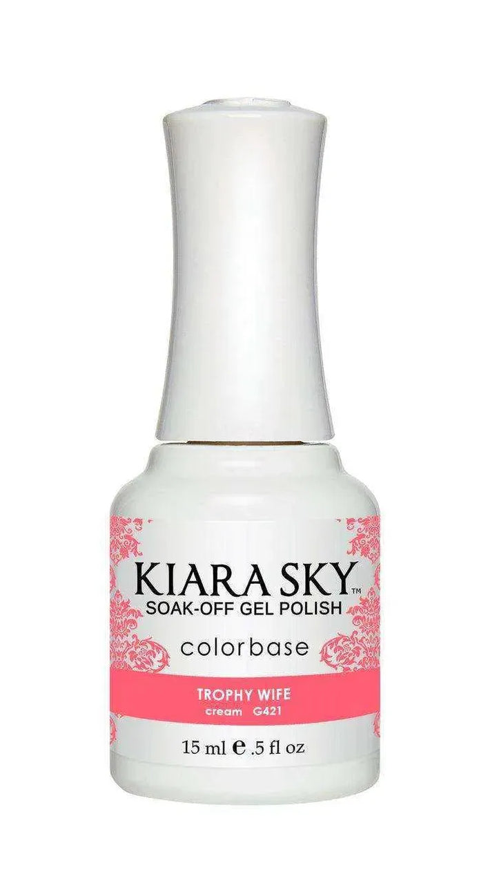 Kiara Sky Duo - Gel & Lacquer Combo - 421 TROPHY WIFE Duo - Gel & Lacquer Combo