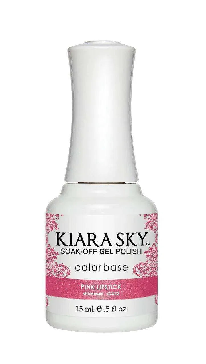 Kiara Sky Duo - Gel & Lacquer Combo - 422 PINK LIPSTICK Duo - Gel & Lacquer Combo