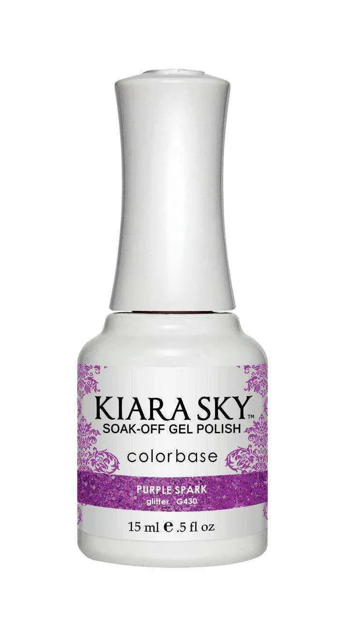 Kiara Sky Duo - Gel & Lacquer Combo - 430 PURPLE SPARK Duo - Gel & Lacquer Combo