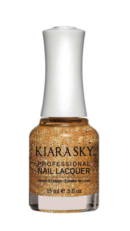 Kiara Sky Duo - Gel & Lacquer Combo - 433 STRIKE GOLD Duo - Gel & Lacquer Combo