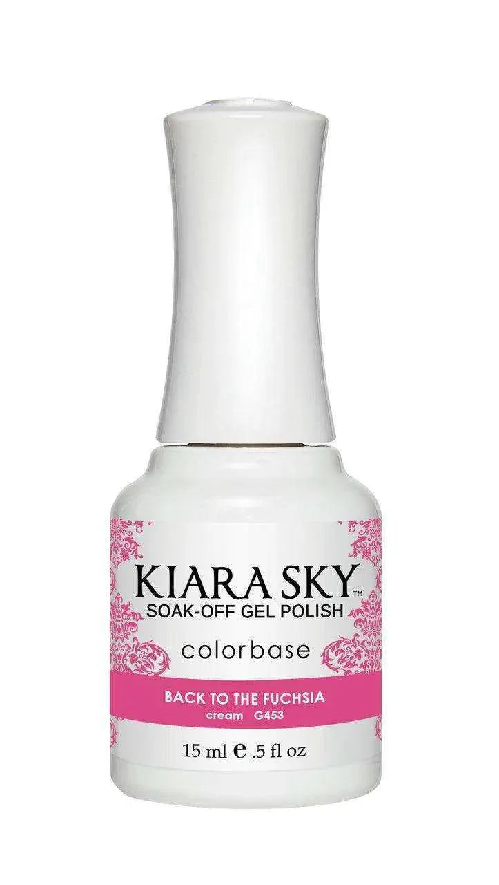 Kiara Sky Duo - Gel & Lacquer Combo - 453 BACK TO THE FUCHSIA Duo - Gel & Lacquer Combo