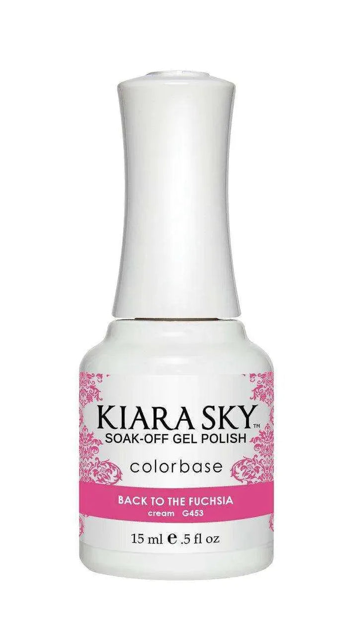 Kiara Sky Duo - Gel & Lacquer Combo - 453 BACK TO THE FUCHSIA Duo - Gel & Lacquer Combo