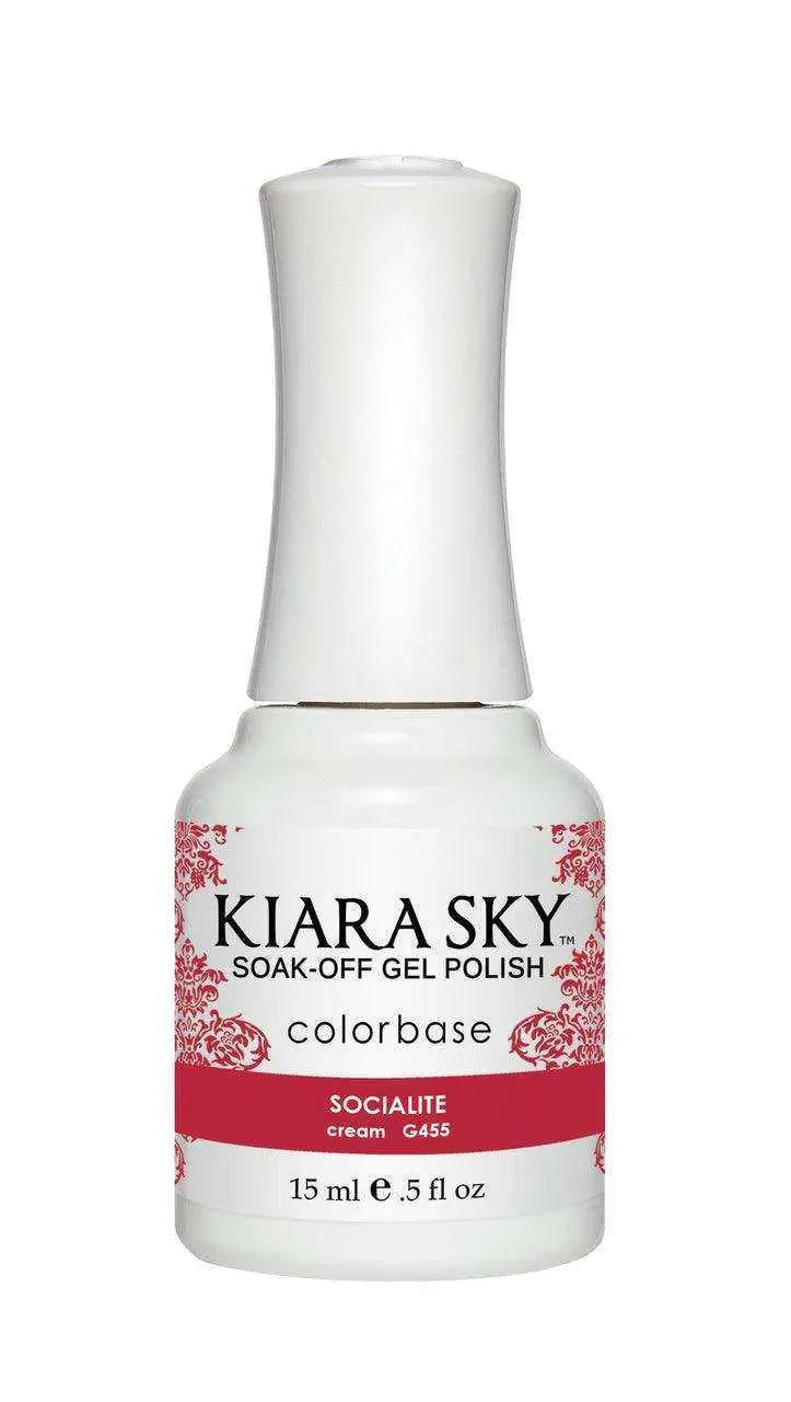 Kiara Sky Duo - Gel & Lacquer Combo - 455 SOCIALITE Duo - Gel & Lacquer Combo
