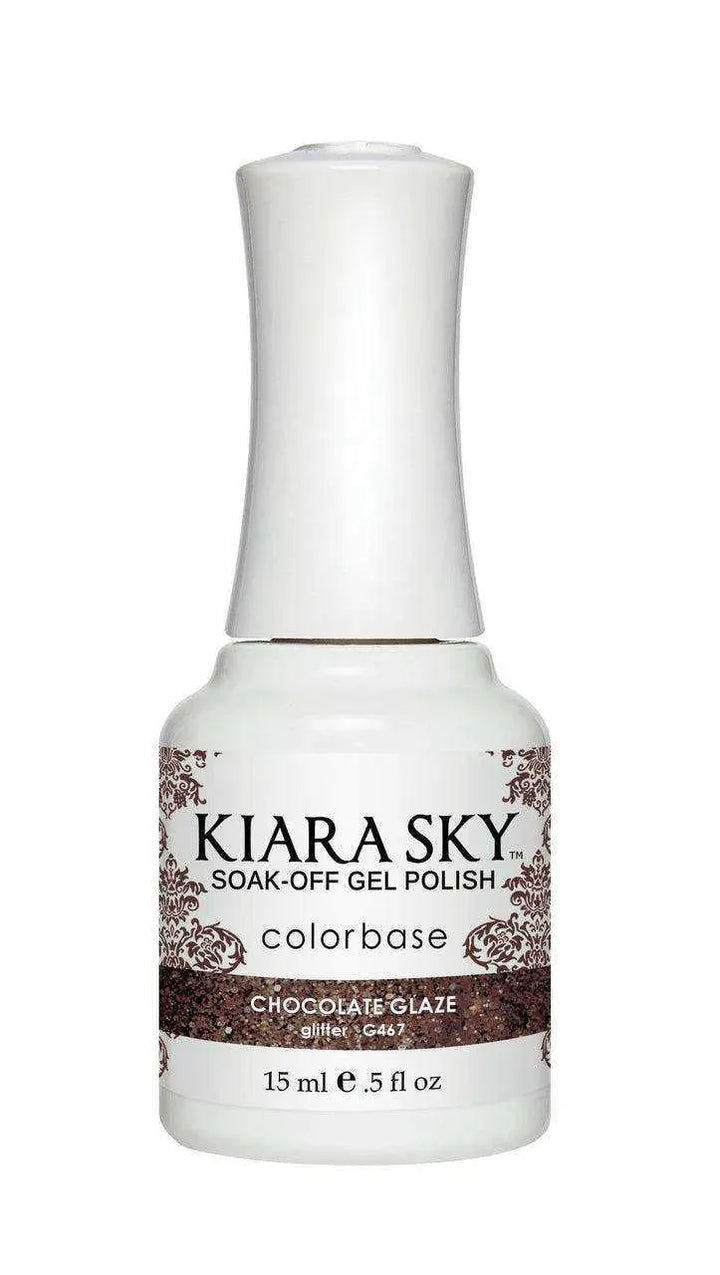 Kiara Sky Duo - Gel & Lacquer Combo - 467 CHOCOLATE GLAZE Duo - Gel & Lacquer Combo