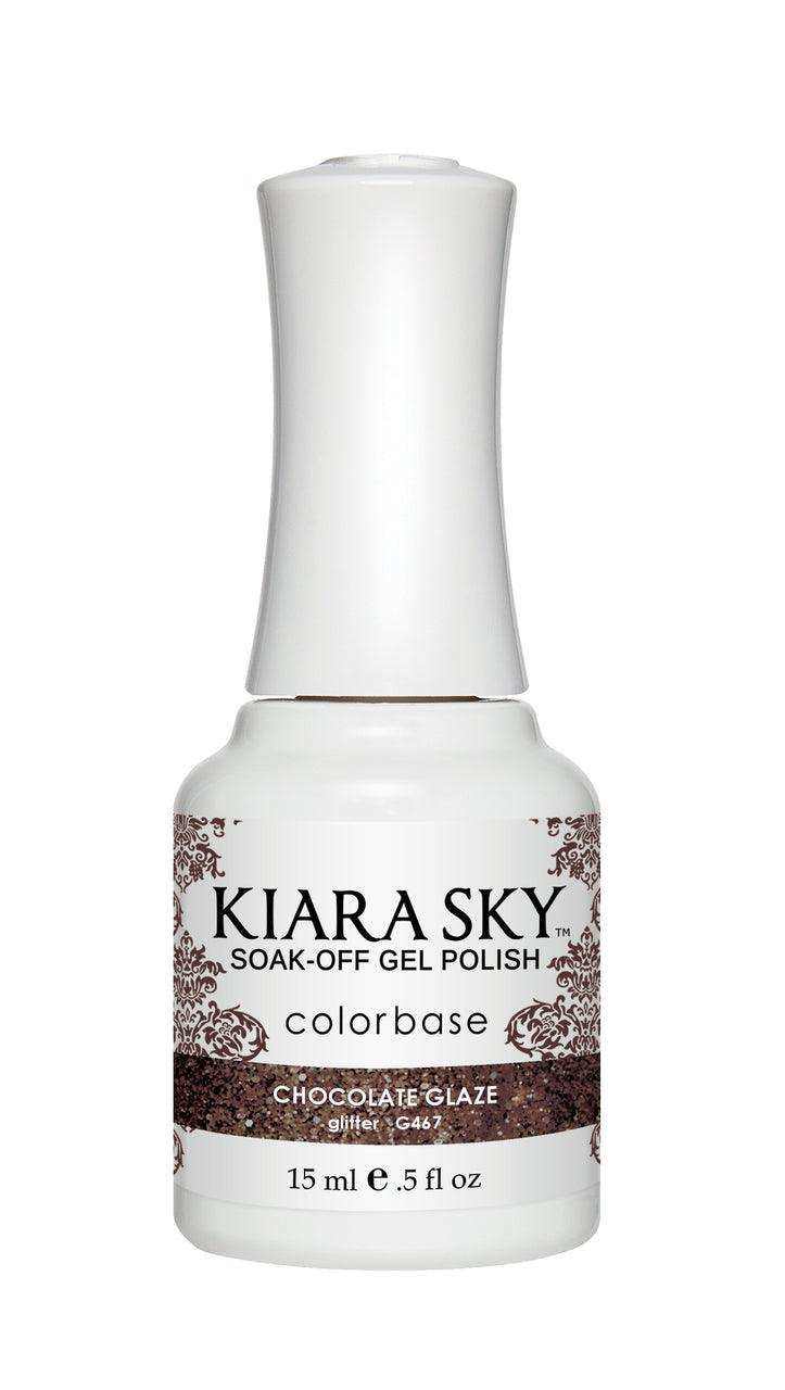 Kiara Sky Duo - Gel & Lacquer Combo - 467 CHOCOLATE GLAZE