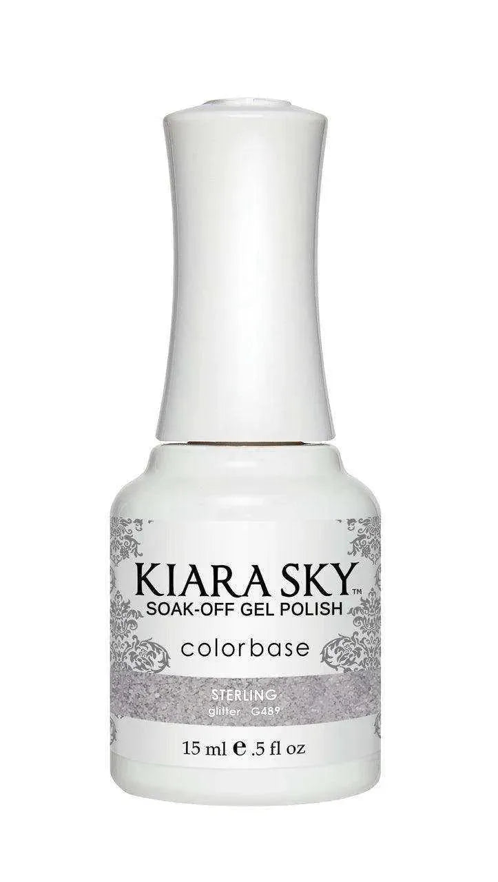 Kiara Sky Duo - Gel & Lacquer Combo - 489 STERLING Duo - Gel & Lacquer Combo