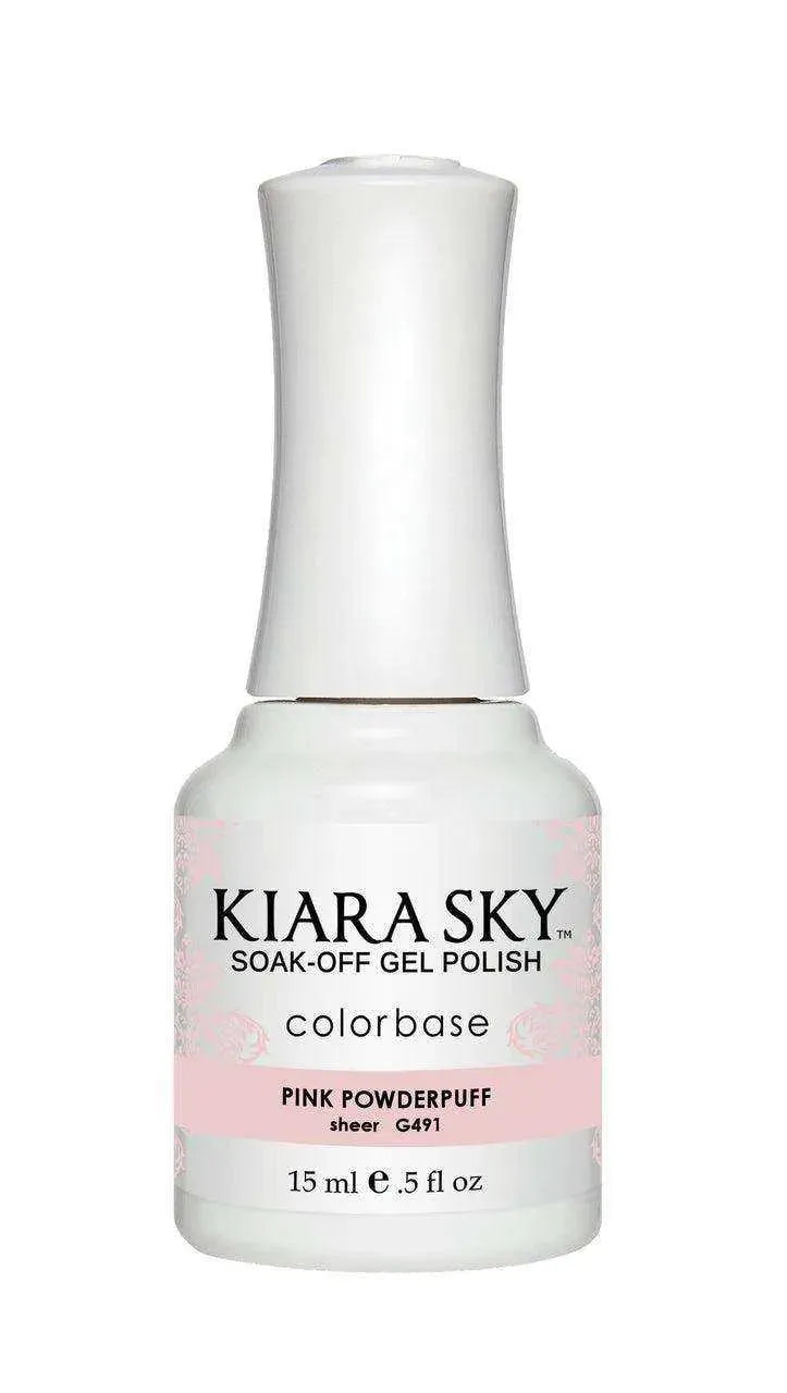 Kiara Sky Duo - Gel & Lacquer Combo - 491 PINK POWDERPUFF Duo - Gel & Lacquer Combo
