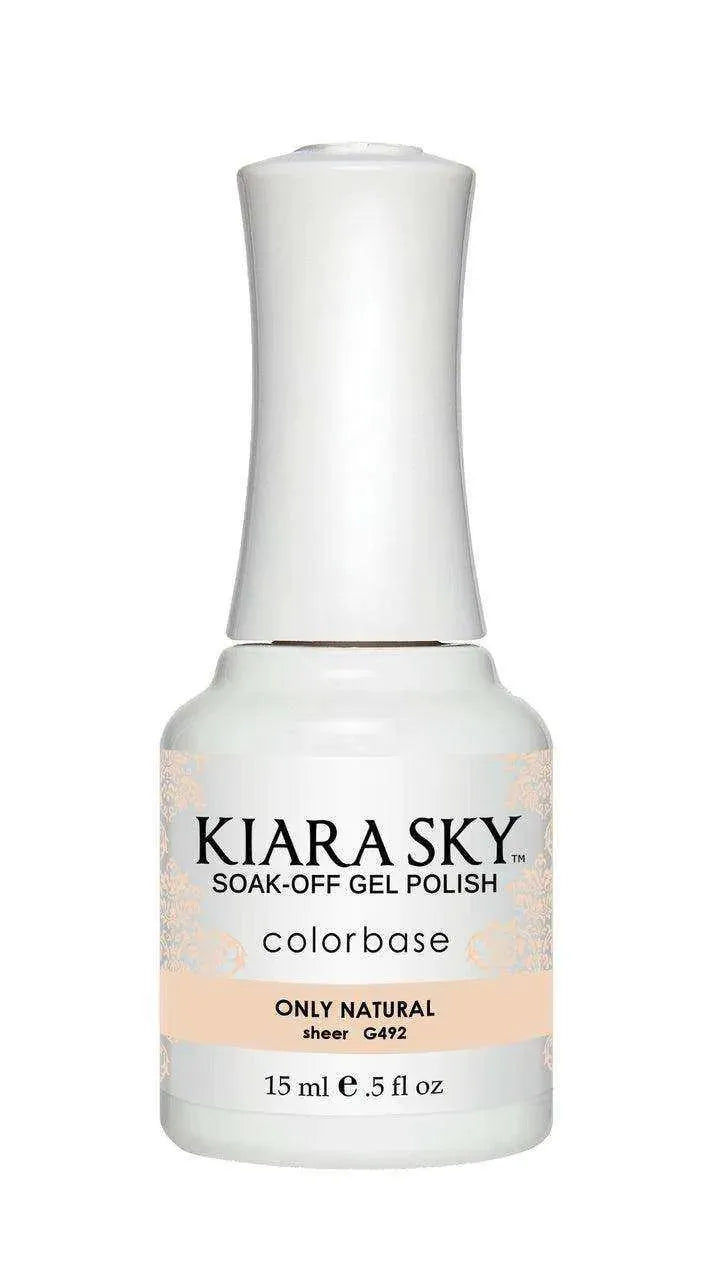 Kiara Sky Duo - Gel & Lacquer Combo - 492 ONLY NATURAL Duo - Gel & Lacquer Combo