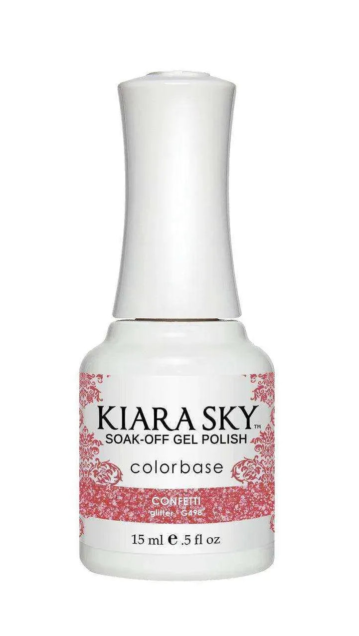 Kiara Sky Duo - Gel & Lacquer Combo - 498 CONFETTI Duo - Gel & Lacquer Combo
