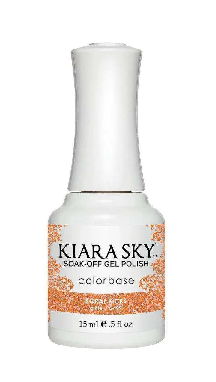 Kiara Sky Duo - Gel & Lacquer Combo - 499 KORAL KICKS Duo - Gel & Lacquer Combo