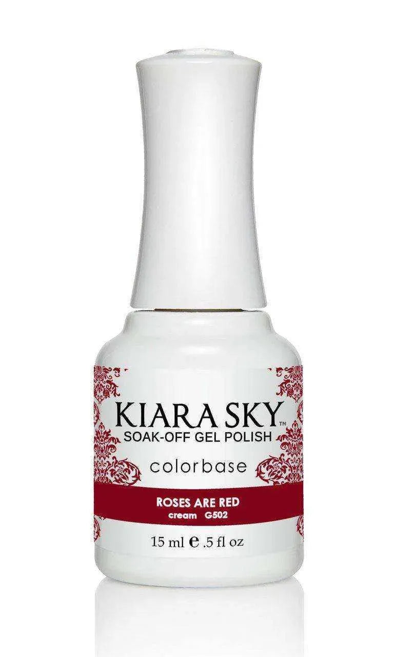 Kiara Sky Duo - Gel & Lacquer Combo - 502 ROSES ARE RED Duo - Gel & Lacquer Combo