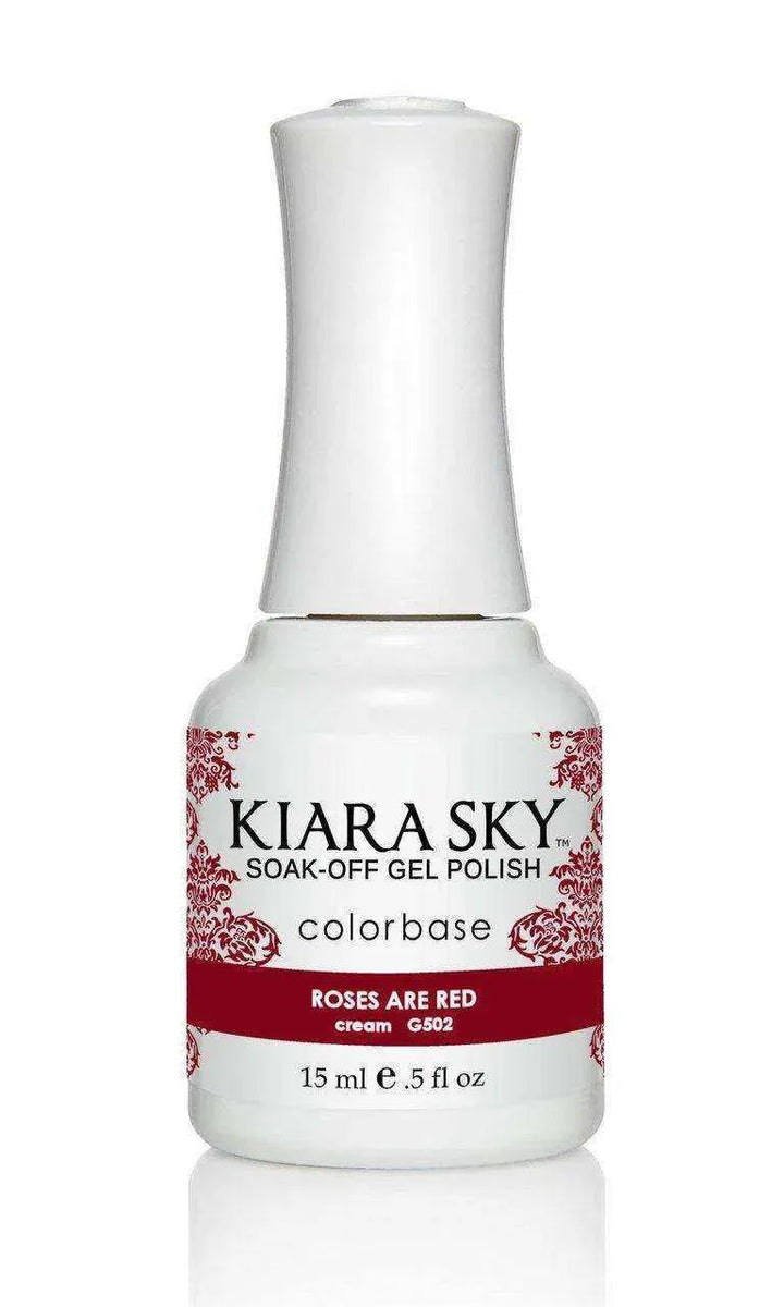 Kiara Sky Duo - Gel & Lacquer Combo - 502 ROSES ARE RED Duo - Gel & Lacquer Combo
