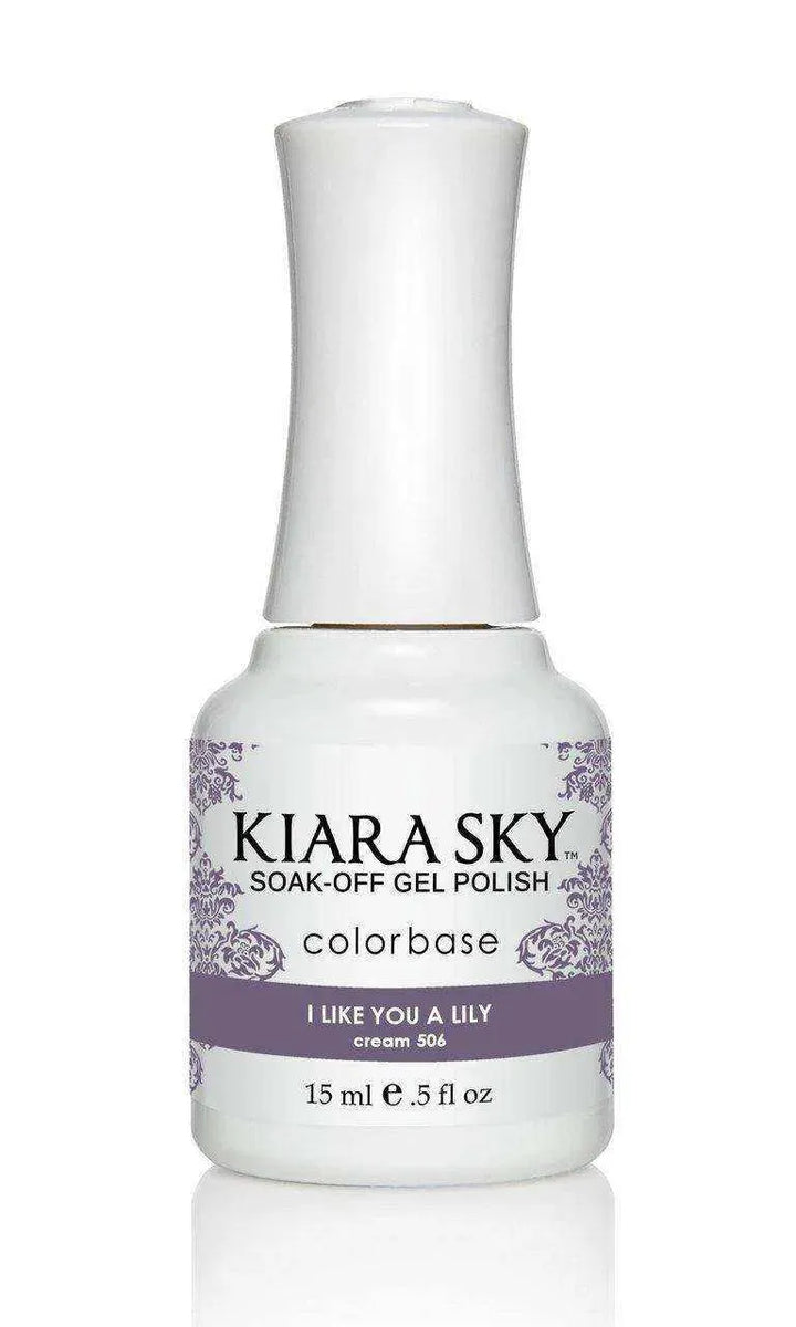 Kiara Sky Duo - Gel & Lacquer Combo - 506 I LIKE YOU A LILY Duo - Gel & Lacquer Combo