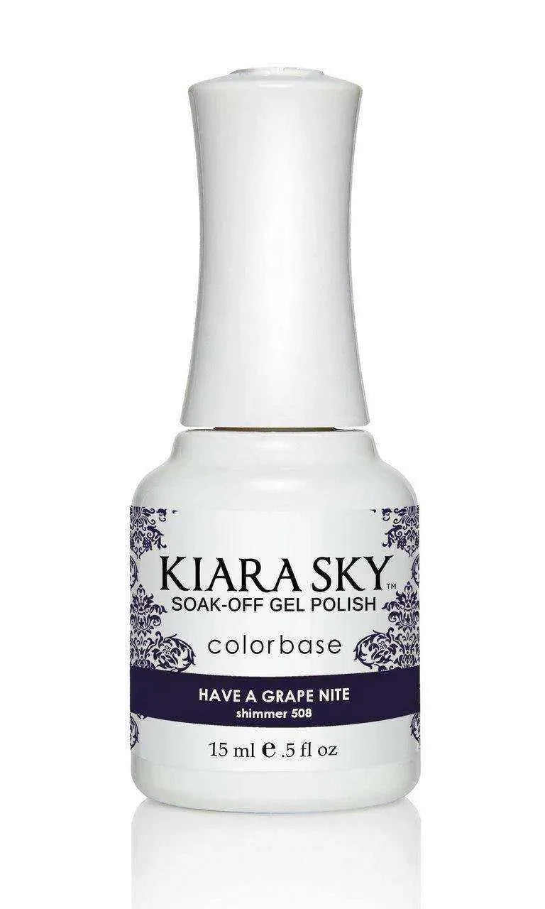 Kiara Sky Duo - Gel & Lacquer Combo - 508 HAVE A GRAPE NITE Duo - Gel & Lacquer Combo