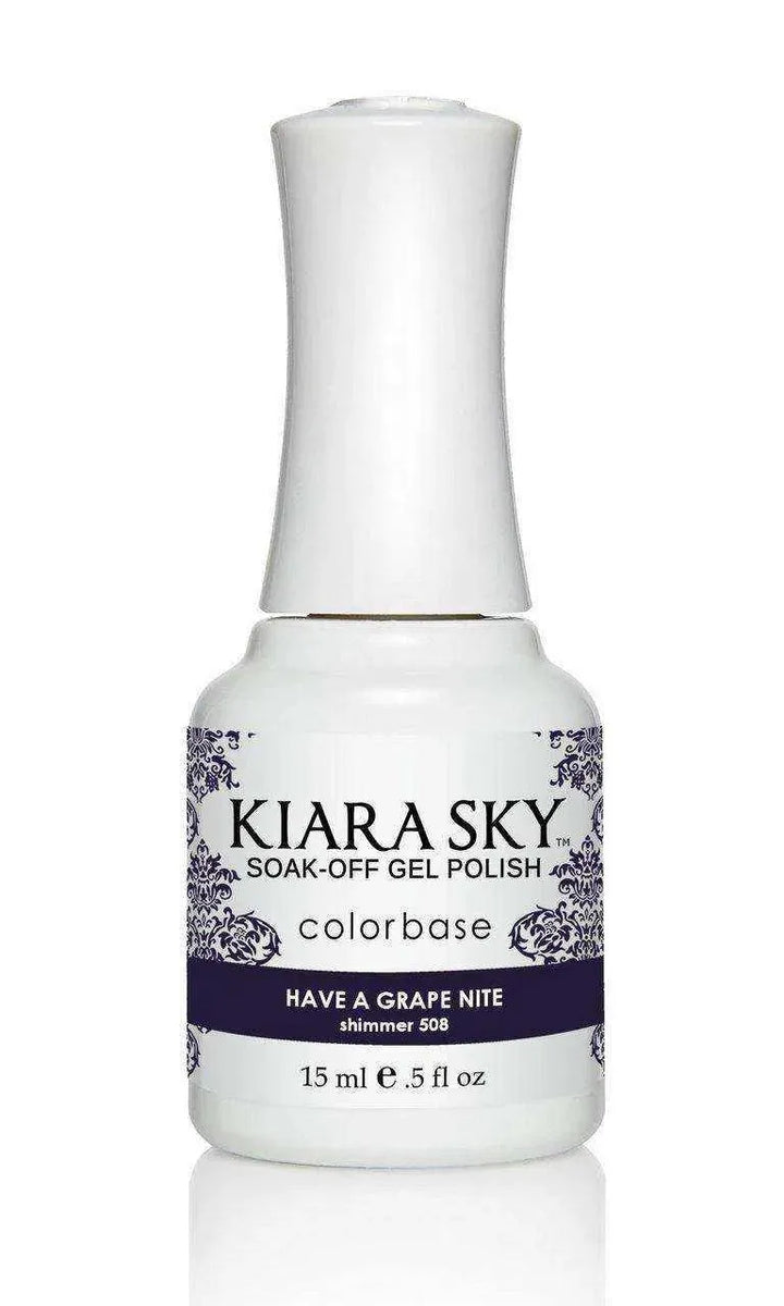 Kiara Sky Duo - Gel & Lacquer Combo - 508 HAVE A GRAPE NITE Duo - Gel & Lacquer Combo