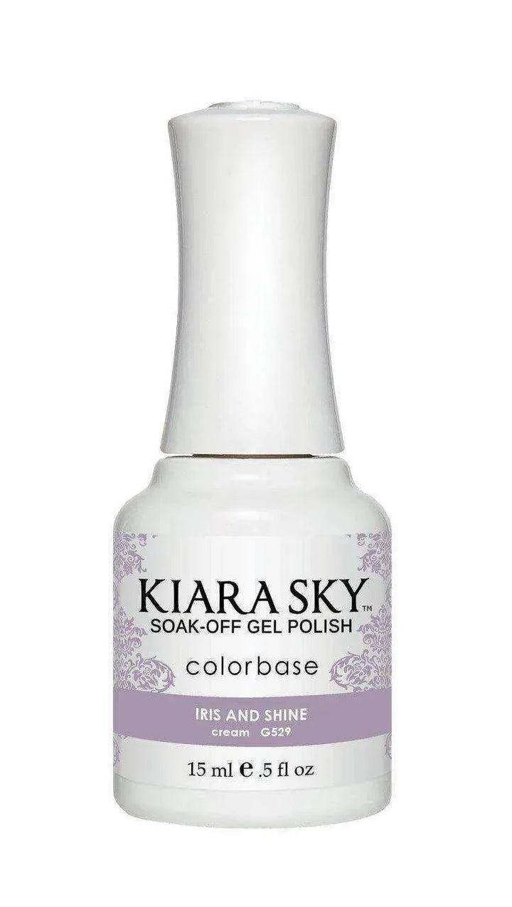 Kiara Sky Duo - Gel & Lacquer Combo - 529 IRIS AND SHINE Duo - Gel & Lacquer Combo
