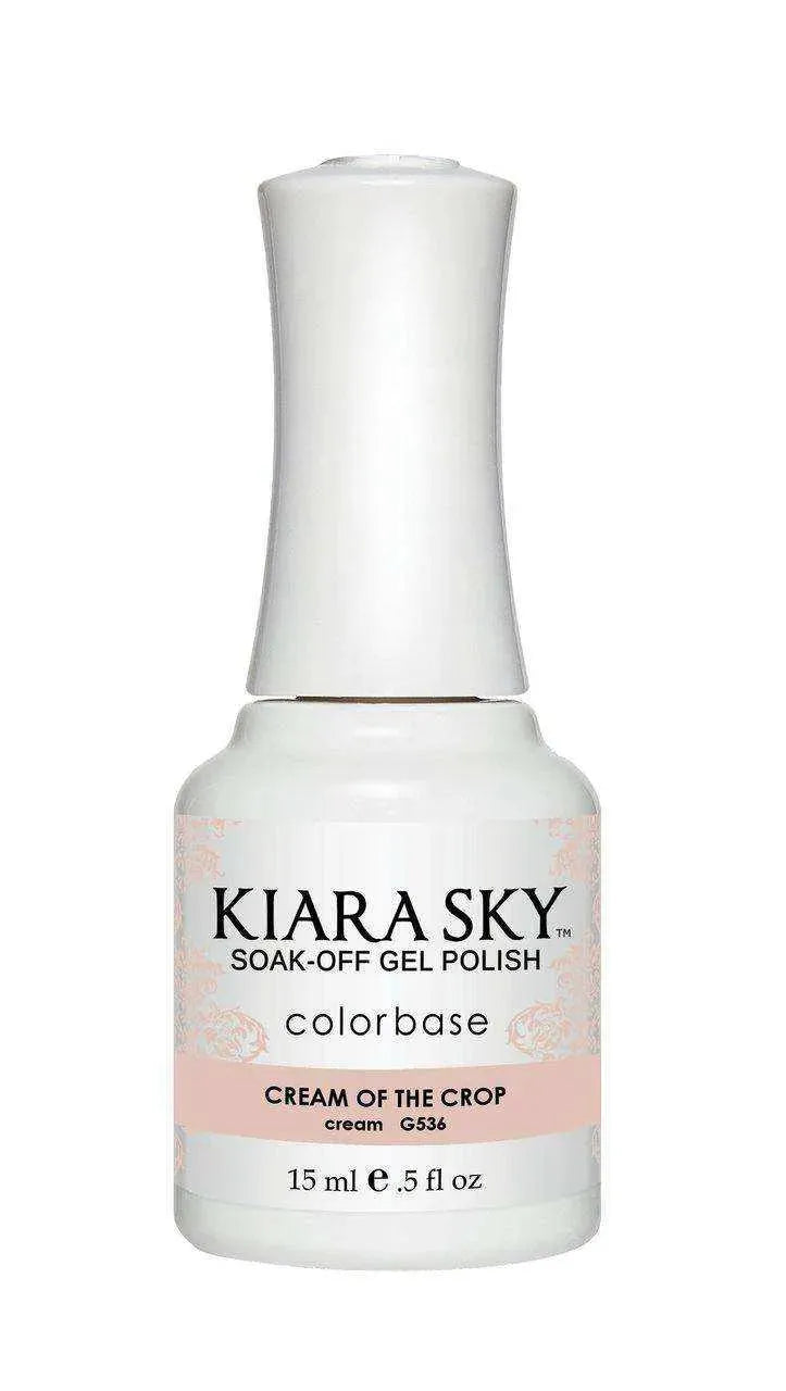 Kiara Sky Duo - Gel & Lacquer Combo - 536 CREAM OF THE CROP Duo - Gel & Lacquer Combo