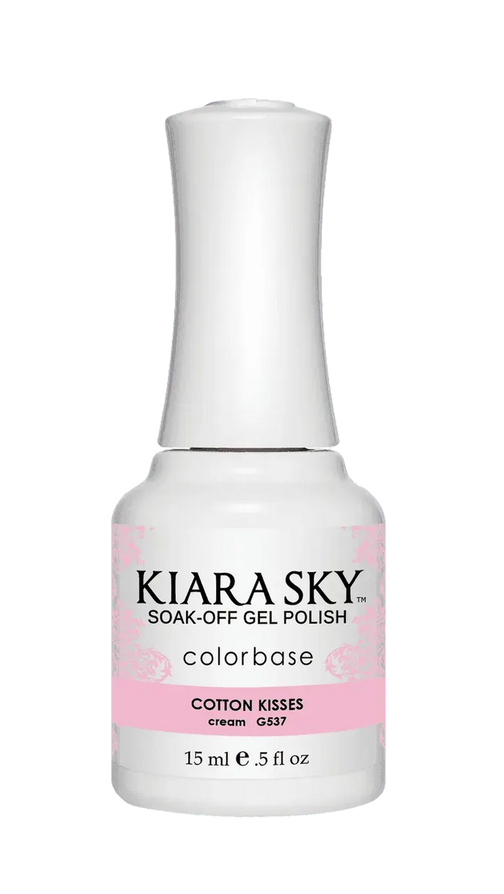 Kiara Sky Duo - Gel & Lacquer Combo - 537 COTTON KISSES Duo - Gel & Lacquer Combo