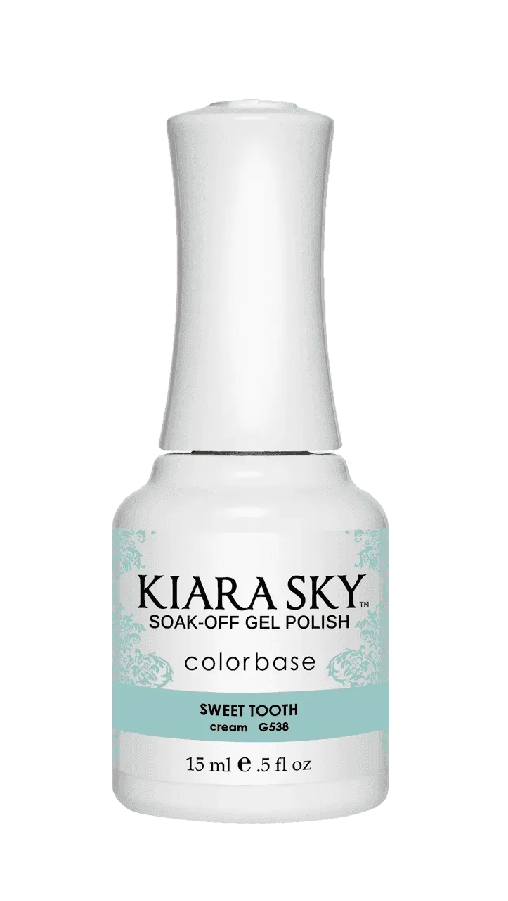 Kiara Sky Duo - Gel & Lacquer Combo - 538 SWEET TOOTH Duo - Gel & Lacquer Combo