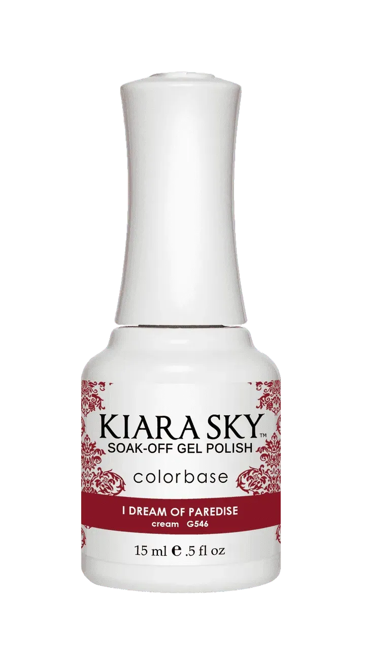 Kiara Sky Duo - Gel & Lacquer Combo - 546 I DREAM OF PAREDISE Duo - Gel & Lacquer Combo