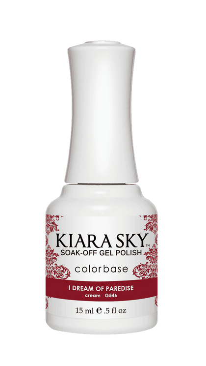 Kiara Sky Duo - Gel & Lacquer Combo - 546 I DREAM OF PAREDISE Duo - Gel & Lacquer Combo