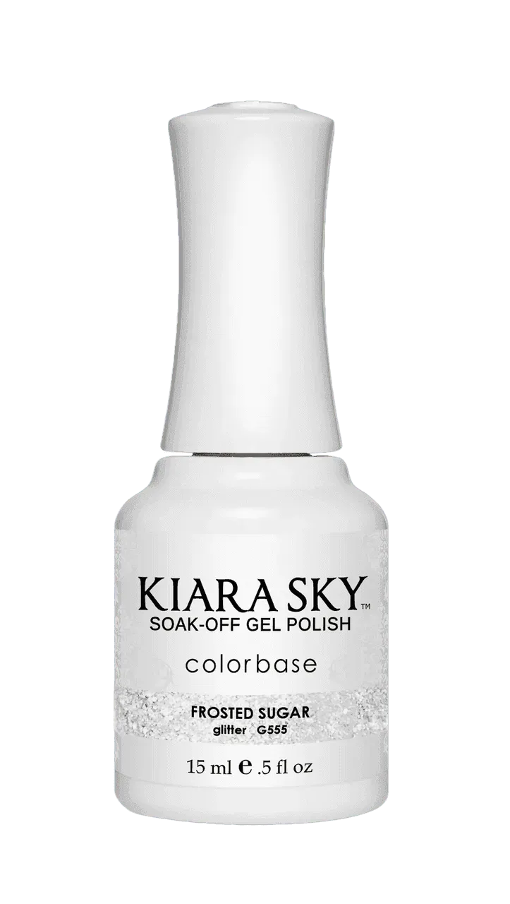 Kiara Sky Duo - Gel & Lacquer Combo - 555 FROSTED SUGAR Duo - Gel & Lacquer Combo