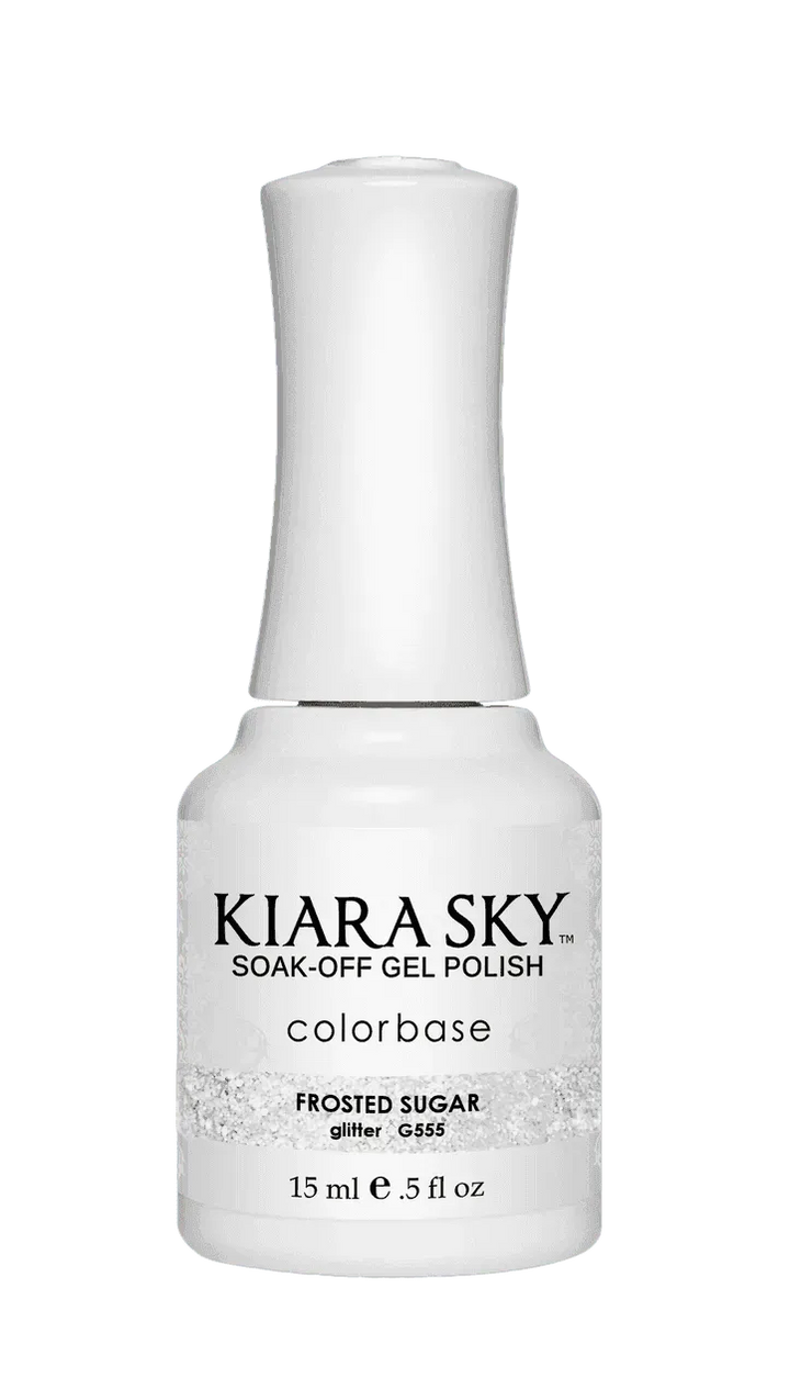 Kiara Sky Duo - Gel & Lacquer Combo - 555 FROSTED SUGAR Duo - Gel & Lacquer Combo
