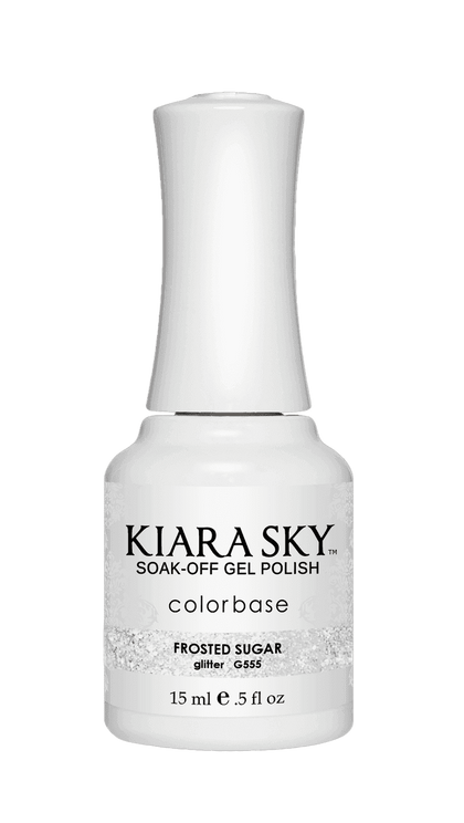 Kiara Sky Duo - Gel & Lacquer Combo - 555 FROSTED SUGAR Duo - Gel & Lacquer Combo