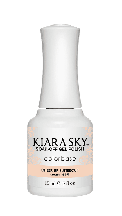 Kiara Sky Duo - Gel & Lacquer Combo - 559 CHEER UP BUTTERCUP Duo - Gel & Lacquer Combo