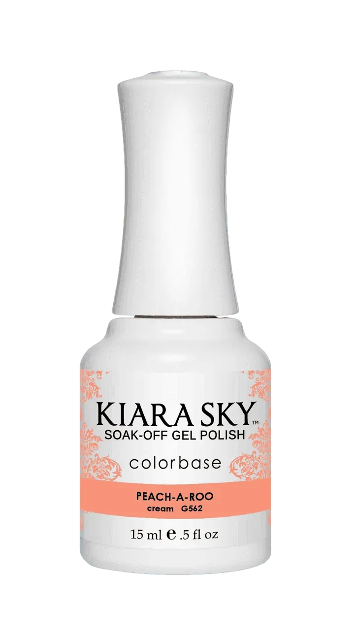 Kiara Sky Duo - Gel & Lacquer Combo - 562 PEACH-A-ROO Duo - Gel & Lacquer Combo