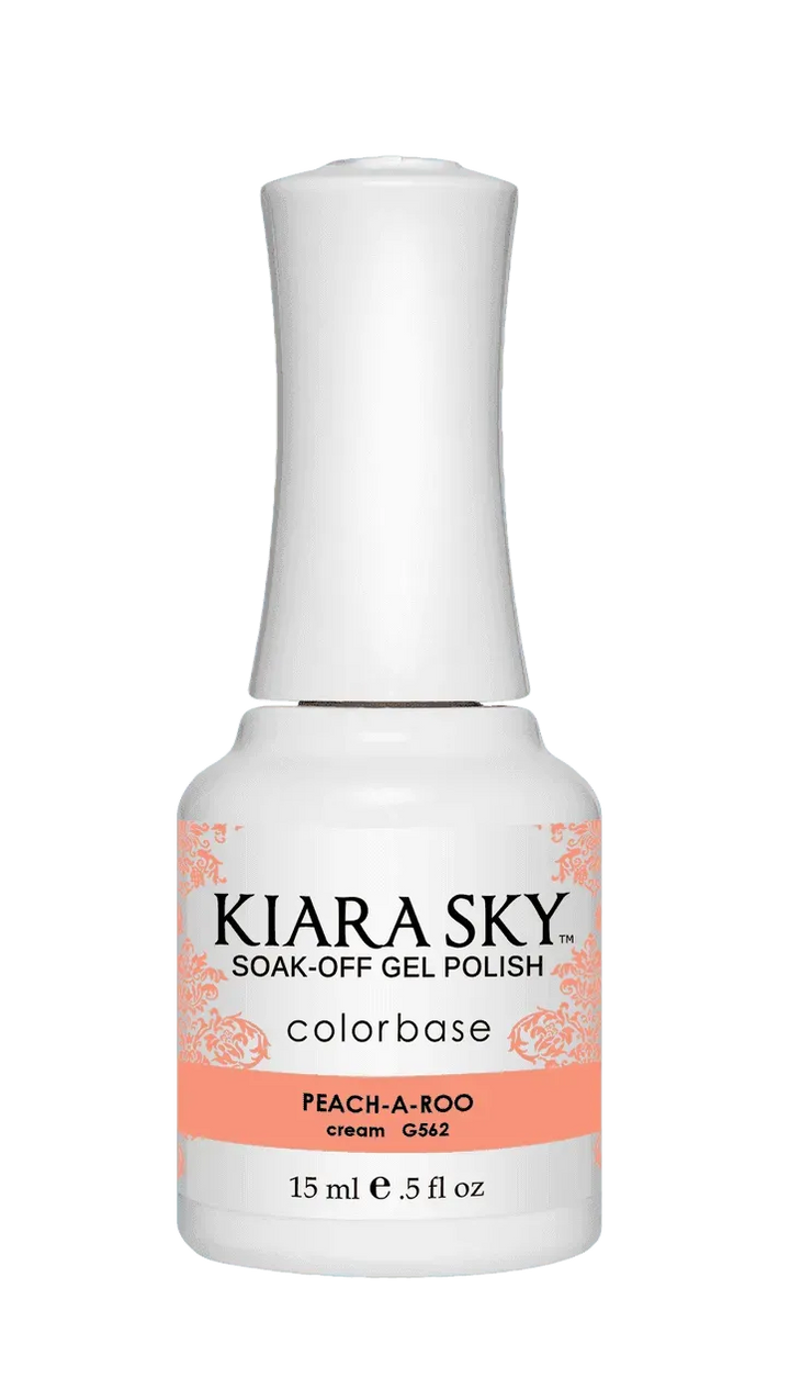 Kiara Sky Duo - Gel & Lacquer Combo - 562 PEACH-A-ROO Duo - Gel & Lacquer Combo