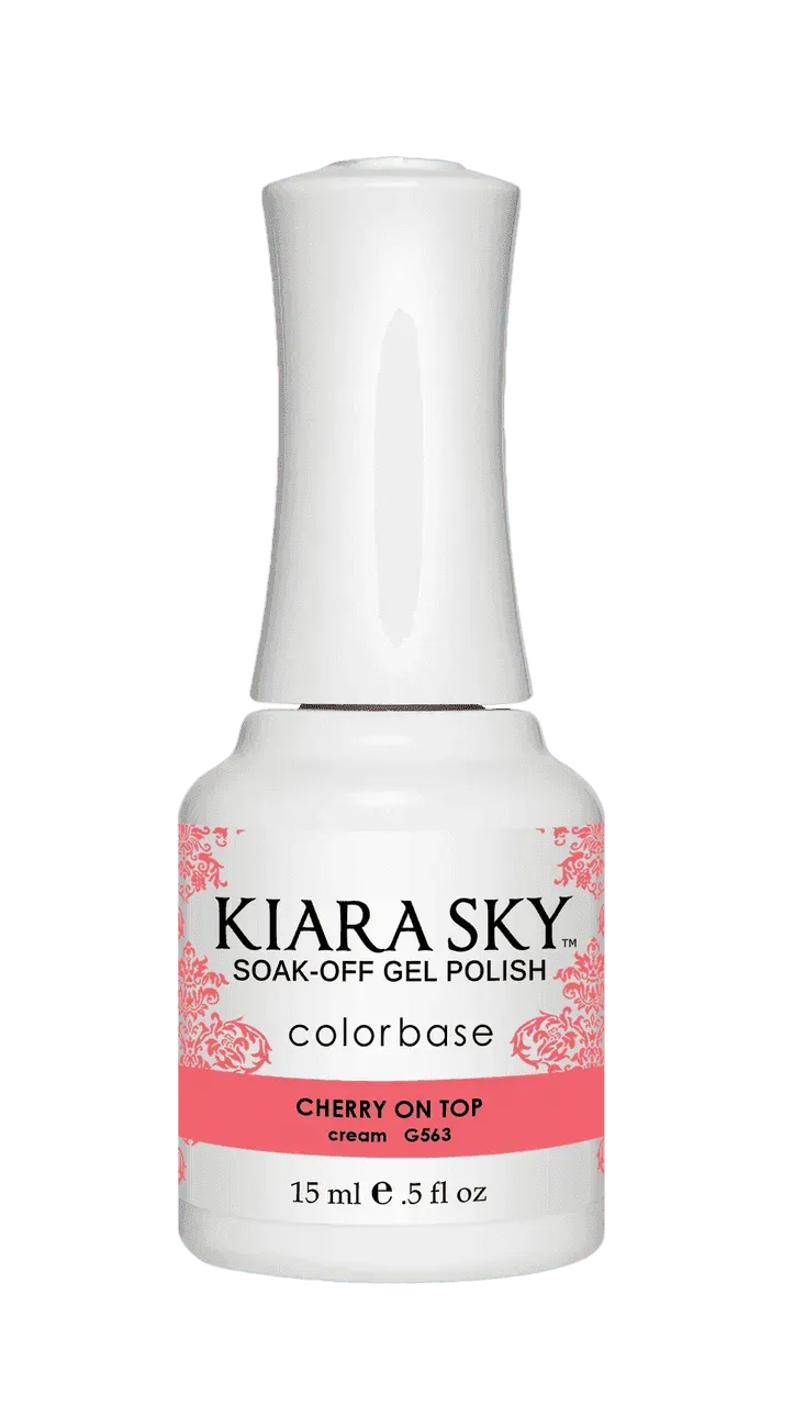 Kiara Sky Duo - Gel & Lacquer Combo - 563 CHERRY ON TOP Duo - Gel & Lacquer Combo