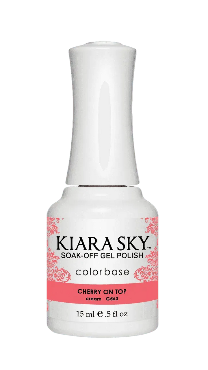 Kiara Sky Duo - Gel & Lacquer Combo - 563 CHERRY ON TOP Duo - Gel & Lacquer Combo