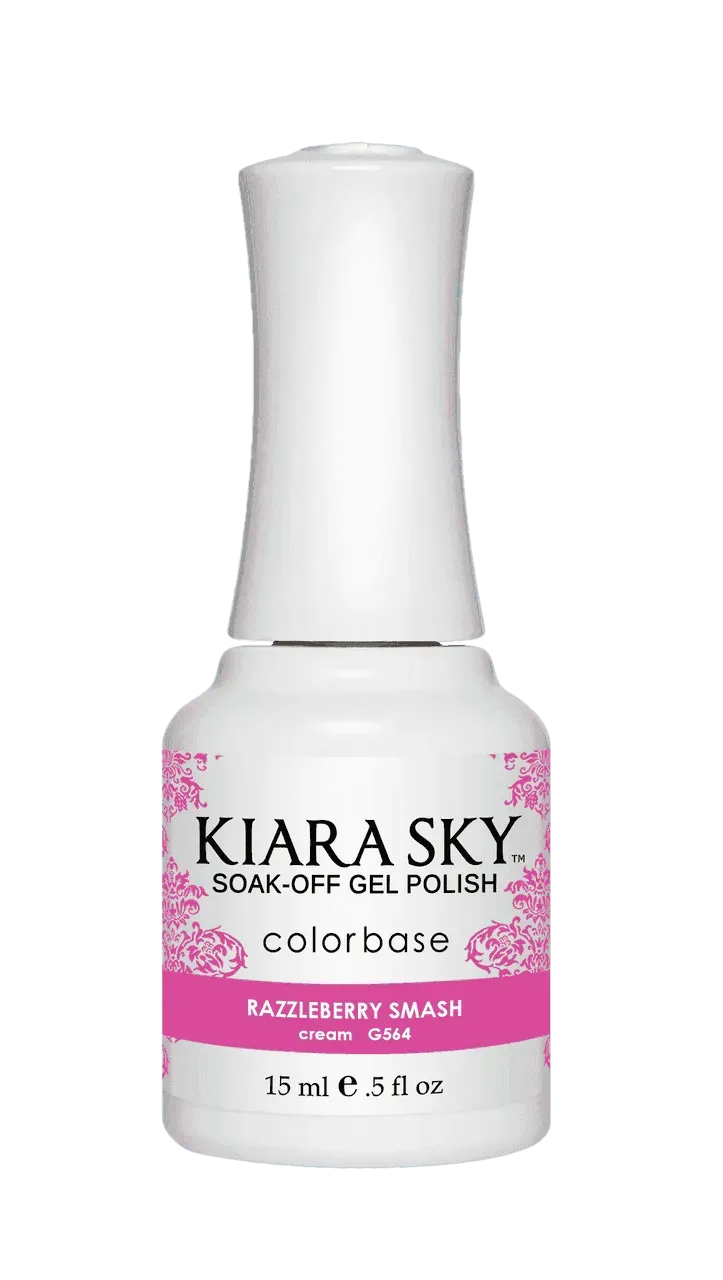 Kiara Sky Duo - Gel & Lacquer Combo - 564 RAZZLEBERRY SMASH Duo - Gel & Lacquer Combo