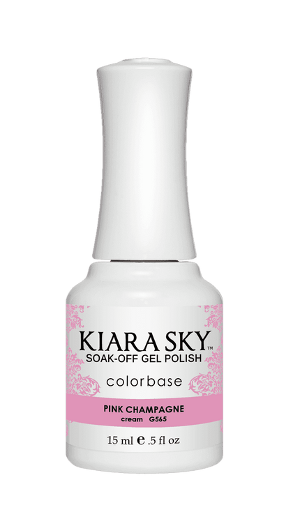 Kiara Sky Duo - Gel & Lacquer Combo - 565 PINK CHAMPAGNE nailmall