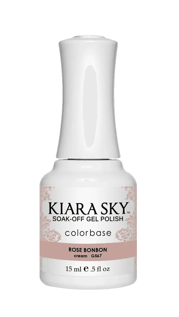 Kiara Sky Duo - Gel & Lacquer Combo - 567 Rose Bonbon Duo - Gel & Lacquer Combo