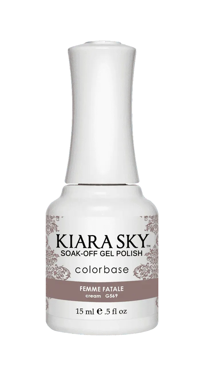 Kiara Sky Duo - Gel & Lacquer Combo - 569 Femme Fatale Duo - Gel & Lacquer Combo