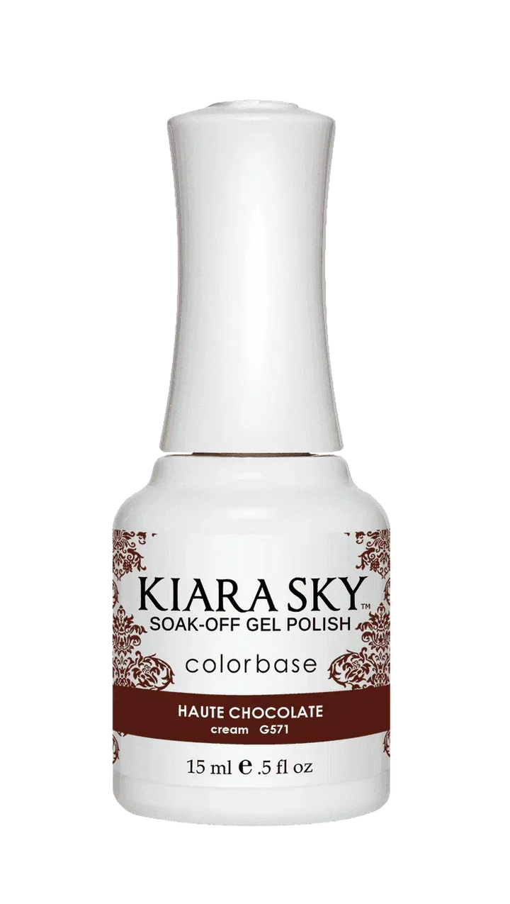 Kiara Sky Duo - Gel & Lacquer Combo - 571 Haute Chocolate Duo - Gel & Lacquer Combo