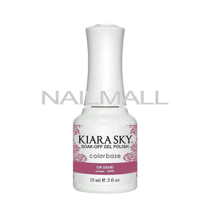 Kiara Sky Duo - Gel & Lacquer Combo - 595 Oh Dear! Duo - Gel & Lacquer Combo