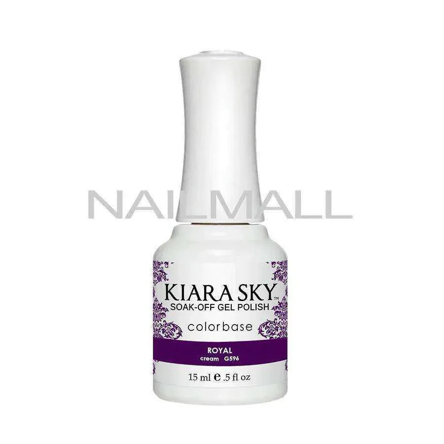 Kiara Sky Duo - Gel & Lacquer Combo - 596 Royal Duo - Gel & Lacquer Combo