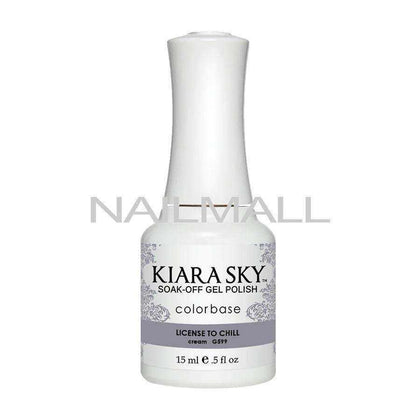 Kiara Sky Gel Polish - G599 License To Chill nailmall