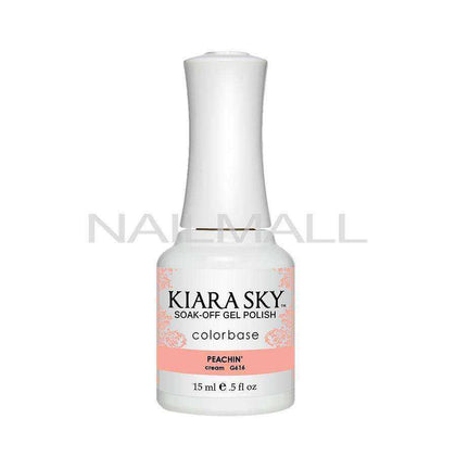 Kiara Sky Gel Polish - G616 PEACHIN' nailmall