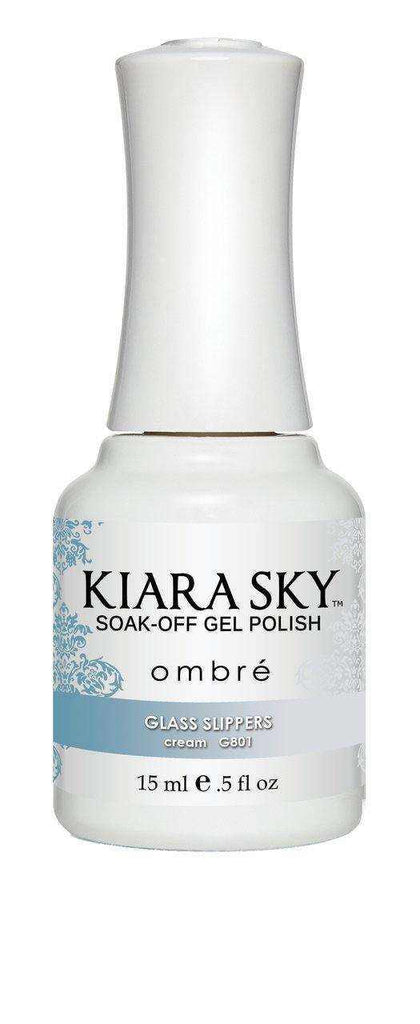 Kiara Sky Gel Polish - Ombre - G801 GLASS SLIPPERS Ombre Gel Polish