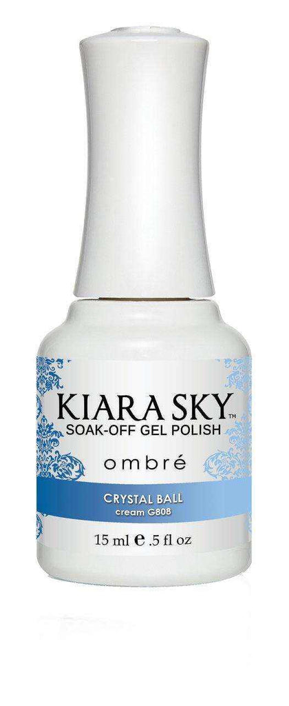 Kiara Sky Gel Polish - Ombre - G808 CRYSTAL BALL Ombre Gel Polish