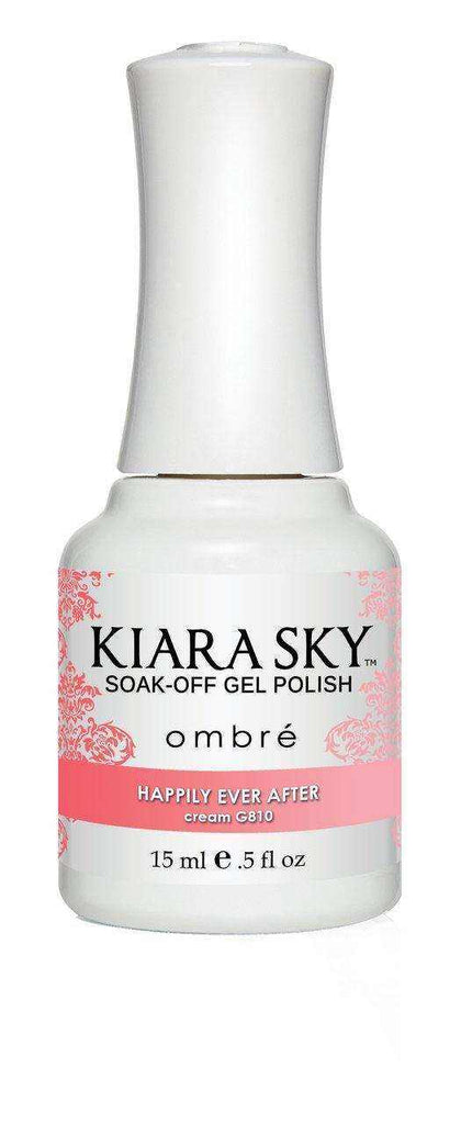 Kiara Sky Gel Polish - Ombre - G810 HAPPILY EVER AFTER Ombre Gel Polish